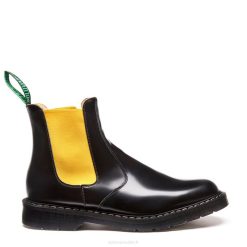 Femmes 420d275solovair Botte De Concessionnaire Jaune Et Noire