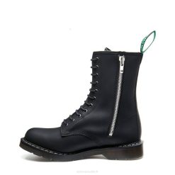 Femmes 420d328solovair Bottines Derby Noires Graisses à 11 œillets