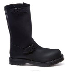 Hommes 420d133solovair Botte D'ingénieur Noire Grasse