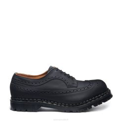 Hommes 420d164solovair Chaussure Brogue Américaine Noire à Bout En Acier Gras