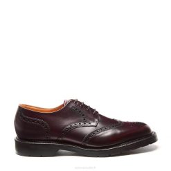 Hommes 420d171solovair Richelieu Gibson Bordeaux à 4 œillets
