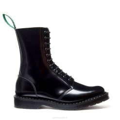 Hommes 420d1solovair Botte Astronaute Noire à 11 œillets