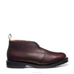 Hommes 420d26solovair Bottine Chukka Bordeaux à 3 œillets