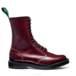 Hommes 420d5 Solovair Botte D'astronaute Oxblood Hi-shine à 11 Yeux