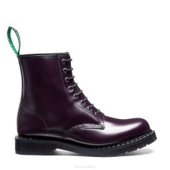 Hommes 420d78solovair Botte Derby Violette Brillante à 8 œillets